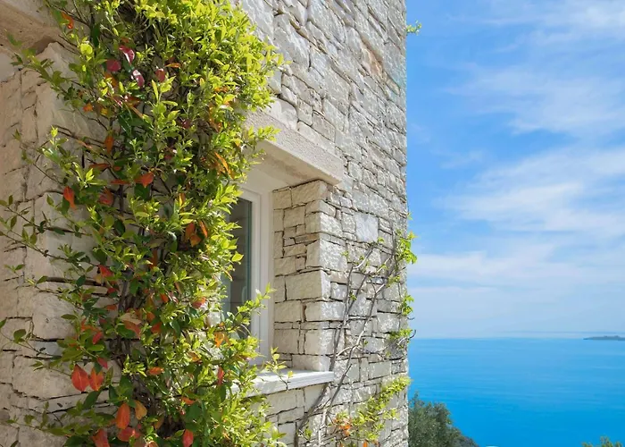 Paleopetres Blanche - Private Pool - Sea Views - Nissaki - North East Coast - Βίλα Νησάκι