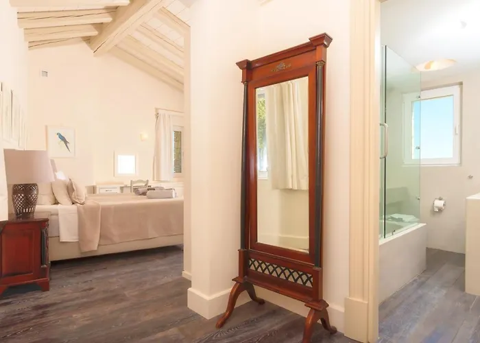 别墅 Paleopetres Blanche - Private Pool - Sea Views - Nissaki - North East Coast -