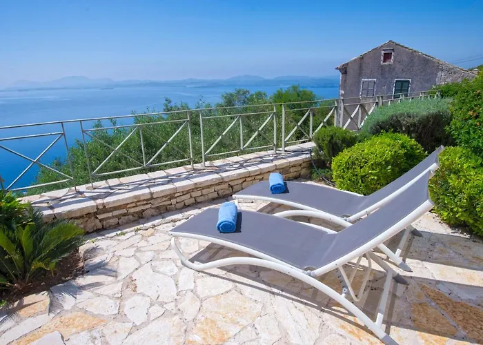 Paleopetres Blanche - Private Pool - Sea Views - Nissaki - North East Coast - 别墅 *
