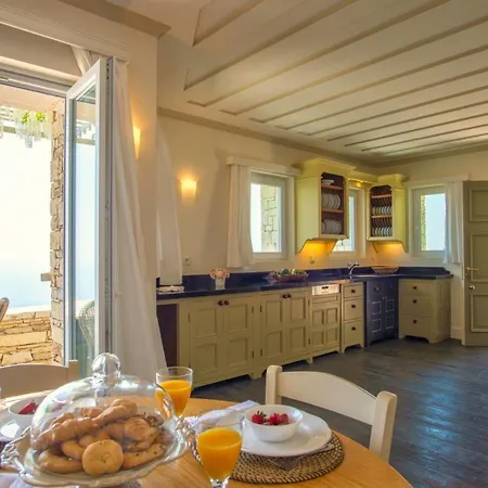 ヴィラ Paleopetres Blanche - Private Pool - Sea Views - Nissaki - North East Coast - *