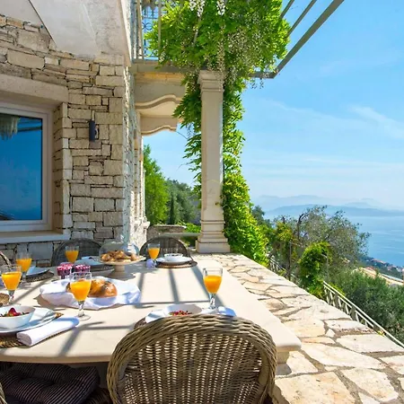 ヴィラ Paleopetres Blanche - Private Pool - Sea Views - Nissaki - North East Coast - *