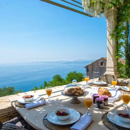 Paleopetres Blanche - Private Pool - Sea Views - Nissaki - North East Coast - ニサキオン