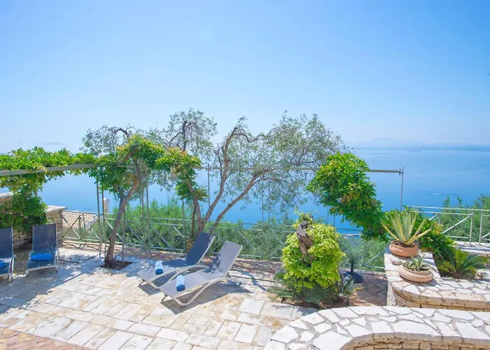 Paleopetres Blanche - Private Pool - Sea Views - Nissaki - North East Coast - Nisaki (Corfu)