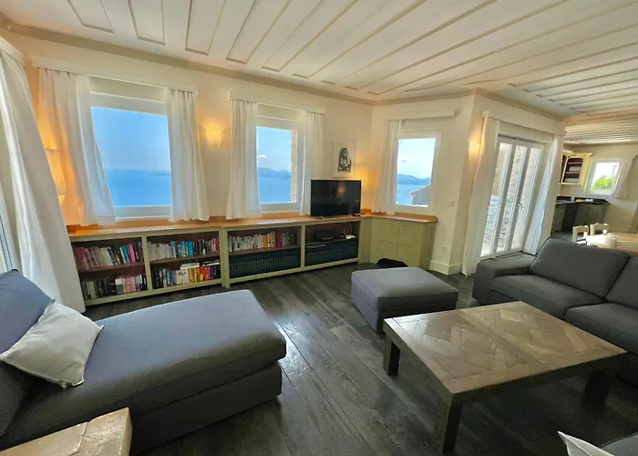 Villa Paleopetres Blanche - Private Pool - Sea Views - Nissaki - North East Coast - Nisaki (Corfu)