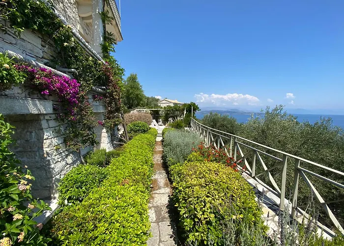 Villa Paleopetres Blanche - Private Pool - Sea Views - Nissaki - North East Coast - Nisaki (Corfu)